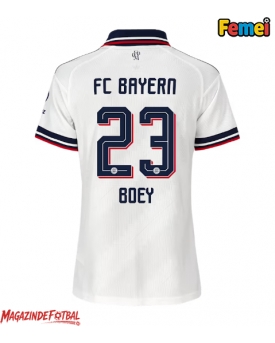 Bayern Munich Sacha Boey #23 Tricou Fotbal Replică 2026-27 Femei Deplasare Bayern Munich Sacha Boey #23 Tricou Fotbal Replică 2026-27 Femei Deplasare